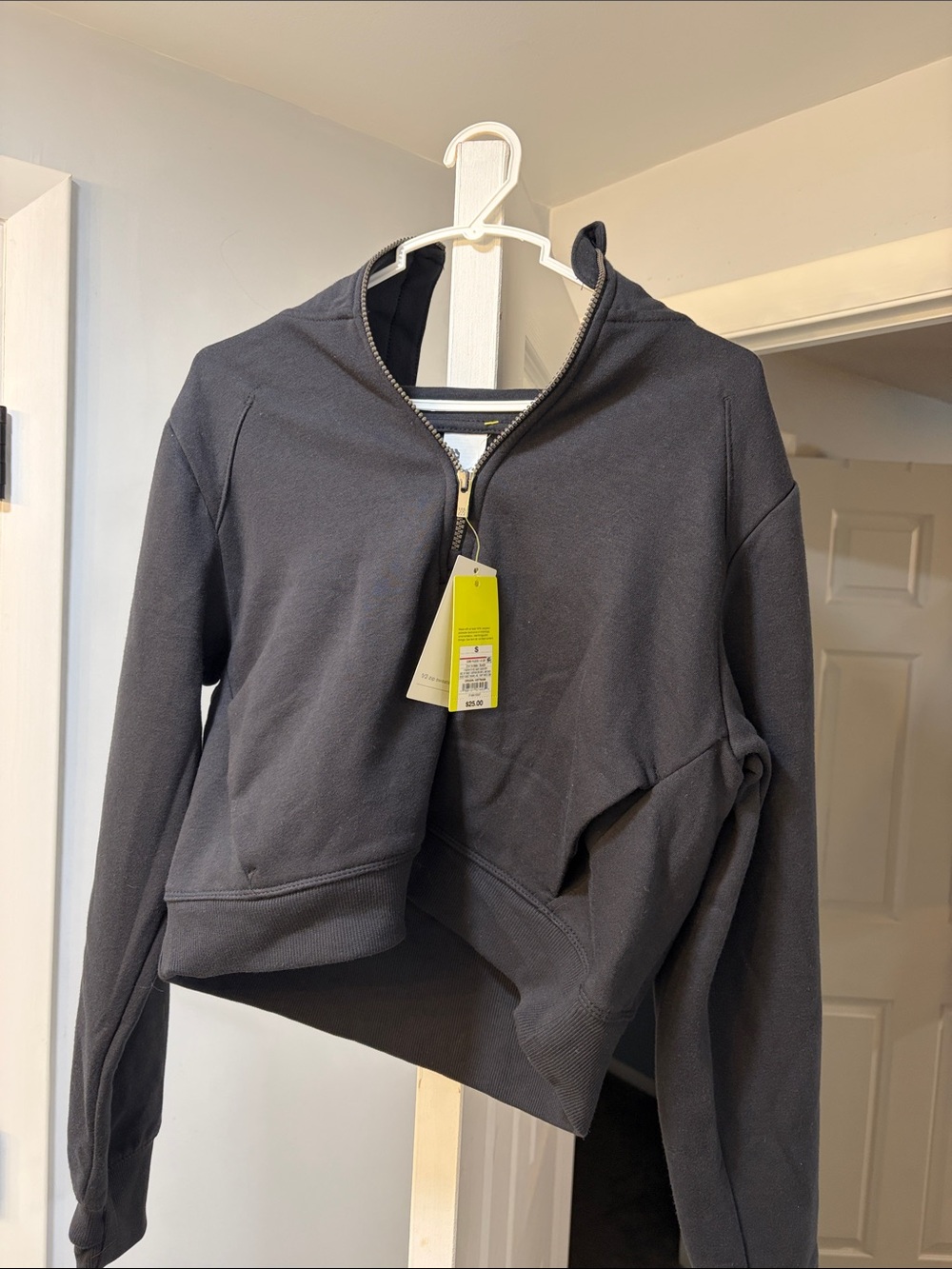 Target Black Cropped Bomber Jacket